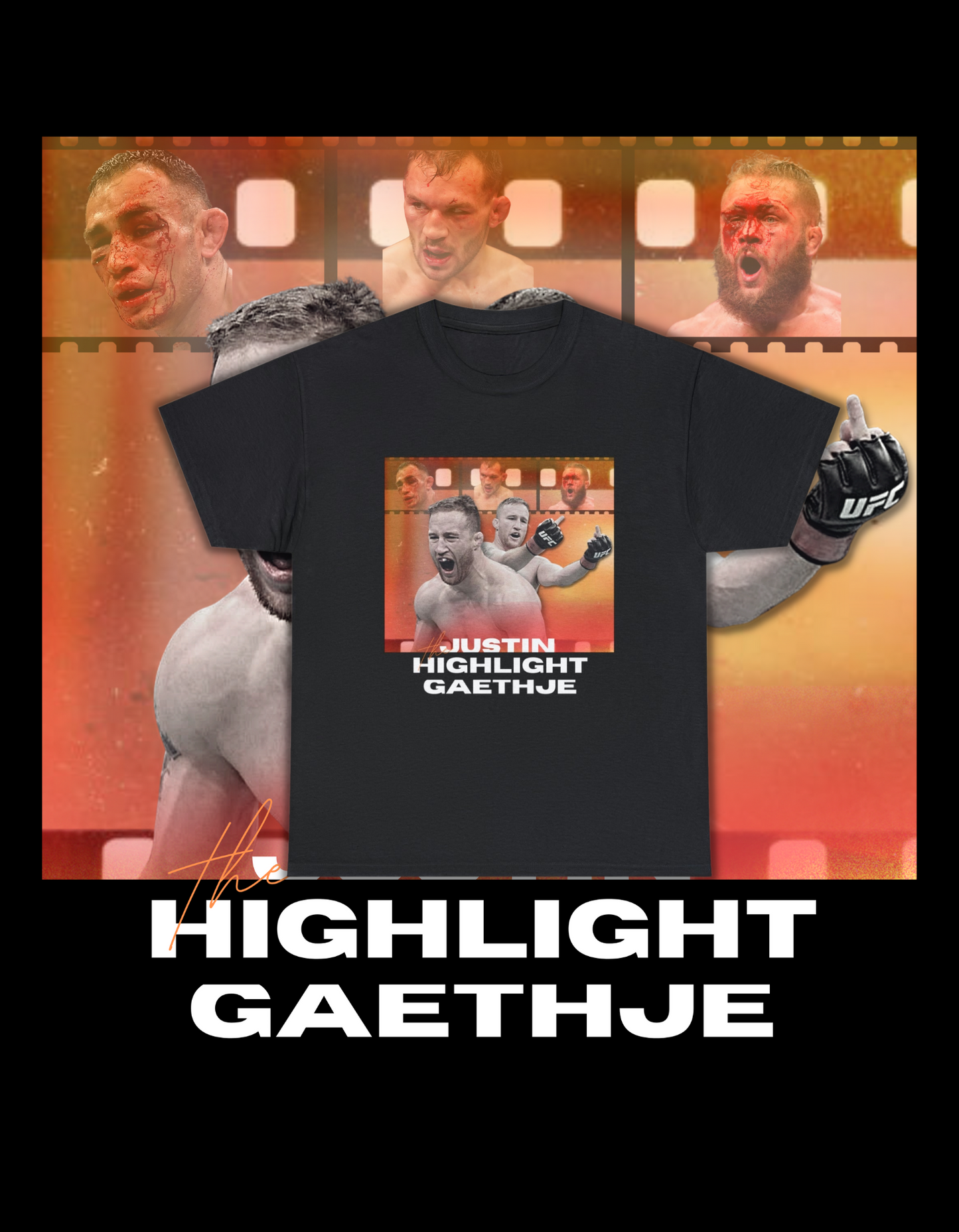 Justin Gaethje Highlight Tshirt