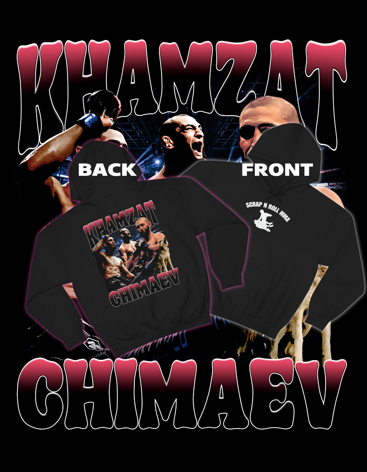 Khamzat Chimaev Hoodie